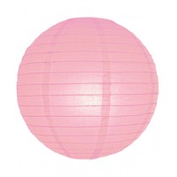 16" Paper Lantern Pink Regular Wire 